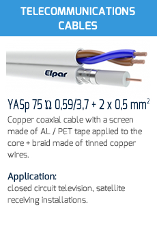 YASp 75 Ώ 0,59/3,7 + 2 x 0,5